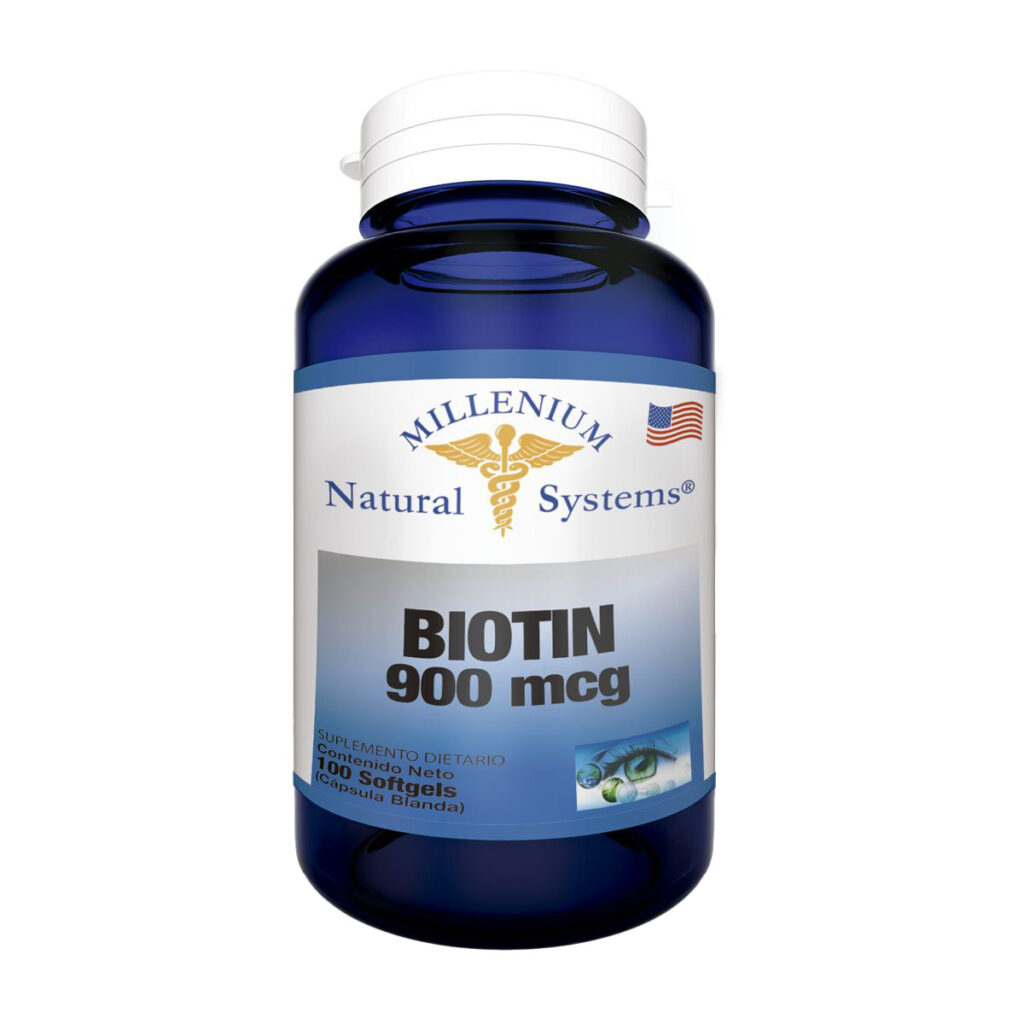 BIOTINA 900 MG X 100 SOFTGELS